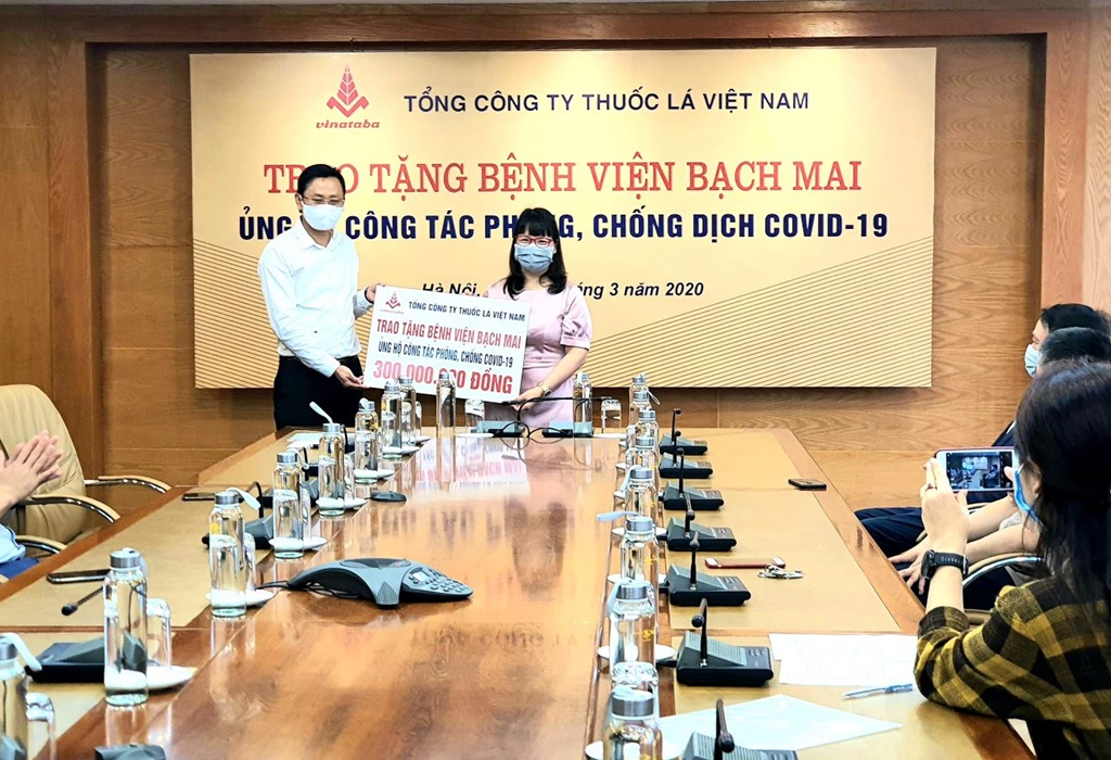 Công đoàn Vinataba đồng hành cùng người lao động phòng, chống dịch Covid-19