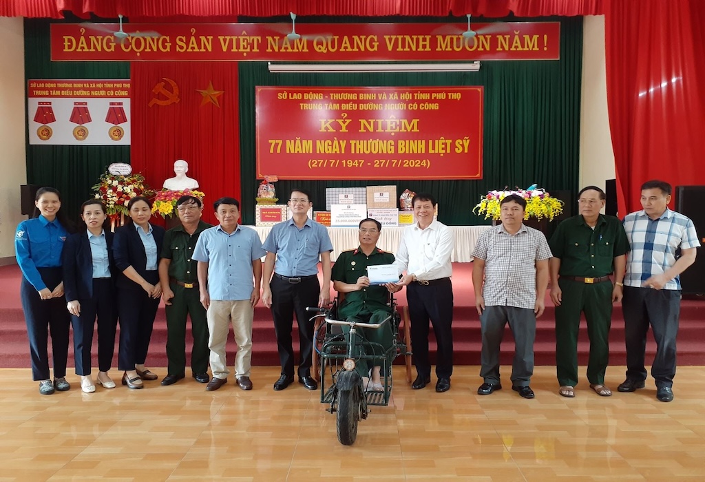 Vinafor tổ chức các hoạt động kỷ niệm 77 năm ngày Thương binh, Liệt sĩ (27/7/1947 - 27/7/2024)