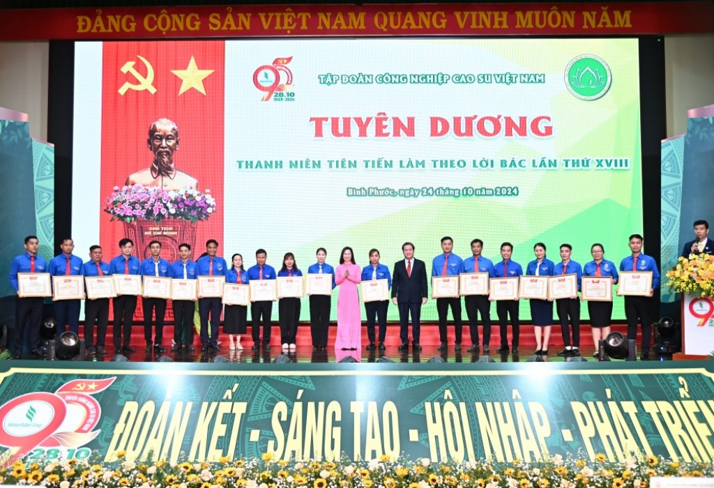 Thanh niên VRG kế thừa truyền thống, góp sức xây dựng Tập đoàn phát triển